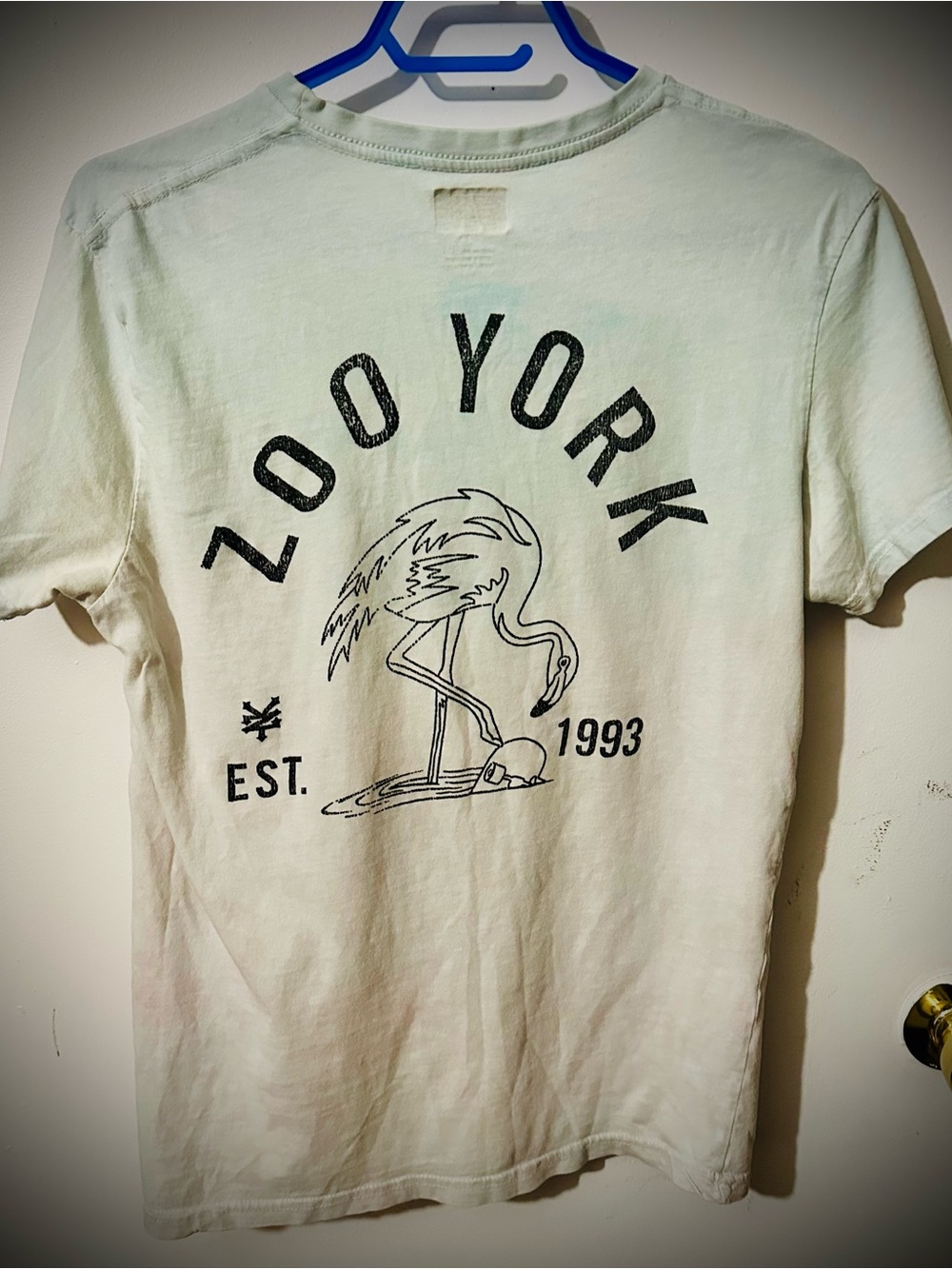 Zoo York White Tee with Black Logo